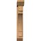 Ekena Millwork Merced Slat Smooth Bracket w/ Offset Brace, Western Red Cedar, 7 1/2"W x 36"D x 48"H BKT0806X36X48MRC06SWR - alternate 4